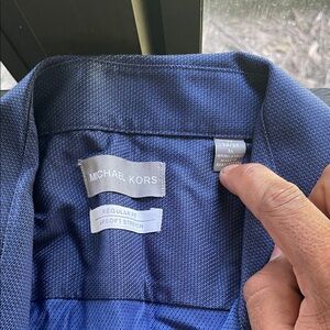 Michael Kors Navy Polo Shirt